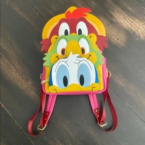 Three Caballeros Loungefly Bag, EUC